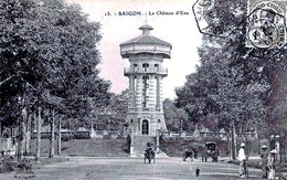 Nước ở Sài Gòn: Từ tháp nước đến phông-tên nước