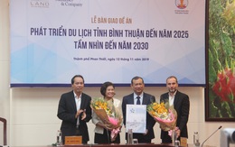 Bình Thuận nhận đề án phát triển du lịch đến năm 2025