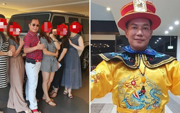 'Vua cần cẩu' Đài Loan khoe có 4 vợ, 16 bồ