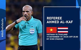 Trọng tài 'đẹp trai' Ahmed Al-Kaf sẽ cầm còi trận Việt Nam - Thái Lan