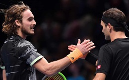 Thất bại trước Tsitsipas, Federer dừng bước ở bán kết ATP Finals