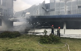 Hai xưởng may khoảng 10.000 m2 Công ty May Nhà Bè - Sóc Trăng bị lửa thiêu rụi