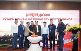Vietjet phục vụ 2,2 triệu lượt hành khách sau 5 năm cất cánh tại Thanh Hoá