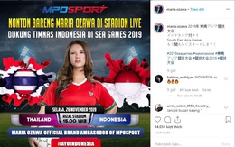 Thì ra Maria Ozawa coi SEA Games để quảng cáo cá cược bóng đá