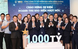 Bảo hiểm Hàng Không (VNI) doanh thu bảo hiểm vượt mốc 1.000 tỉ