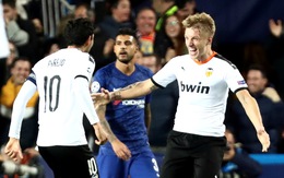 Đánh rơi chiến thắng trước Valencia, Chelsea chưa thể ghi tên vào vòng knock-out