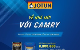 Sơn Jotun tri ân khách hàng 'Về nhà mới với Camry'