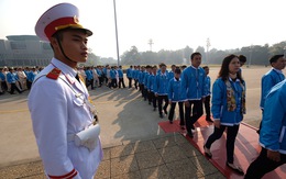 1.000 đại biểu hội quân hành trình 'Tôi yêu Tổ quốc tôi'