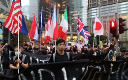 Người Hong Kong biểu tình kêu gọi quốc tế gây sức ép lên Trung Quốc
