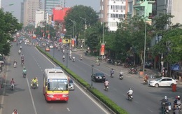 Hà Nội phân luồng giao thông để thi công tuyến đường 40m