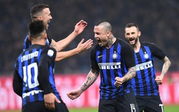Inter thắng chật vật Sampdoria, Napoli bị cầm chân