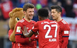 Thắng sít sao Hertha Berlin, 'Hùm xám' san bằng điểm số với Dortmund