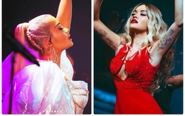 Đến lượt ca sĩ Rita Ora diện đồ Công Trí