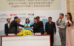 Doanh nghiệp Đài Loan đầu tư 30 triệu USD vào KCN Minh Hưng Sikico