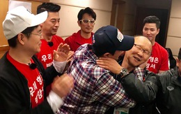 Clip đồng hương 'sao Hàn': Ahn Jung Hwan, Cha In Pyo chúc mừng ông Park