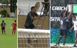 Video pha mừng bàn thắng 'có một không hai' ở Guatemala