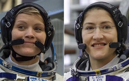 Đội nữ phi hành gia đầu tiên đi bộ trong không gian