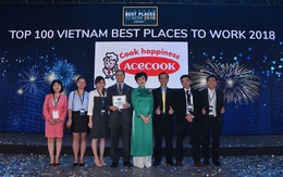 Acecook Việt Nam xếp vị trí thứ 25 trong Khảo sát Nơi làm việc tốt nhất Việt Nam 2018