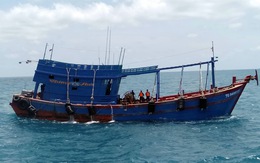 Bắt tàu chở 80.000 lít dầu DO không rõ nguồn gốc ở Côn Đảo