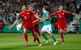 Lewandowski lập cú đúp, Bayern vào chung kết cúp quốc gia Đức