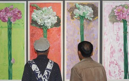 'Xuân đáo bách hoa khai' trên tranh của 10 họa sĩ Hà Nội