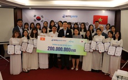 Học bổng Hitejinro trị giá 200 triệu được trao đến sinh viên Việt