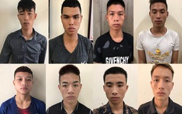 Bắt 8 thanh niên gây 6 vụ cướp tài sản trên Đại lộ Thăng Long