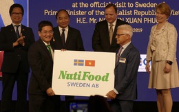 Nhà máy sữa Nutifood Sweden AB tại Thụy Điển chính thức hoạt động