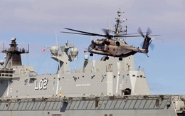 Trực thăng Úc bị tàu Trung Quốc chiếu laser khi bay trên Biển Đông