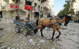 Đấu pháo kinh hoàng ở Dải Gaza