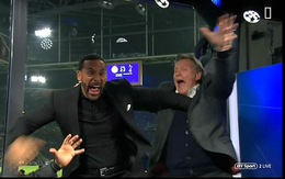 Video dù bệnh tim HLV Glenn Hoddle vẫn ăn mừng 'điên cuồng' cùng Rio Ferdinand