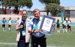 Cầu thủ nhí VN được vinh danh ở kỷ lục Guinness
