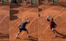 Video dân mạng nổi nóng với hành động 'điên khùng' của tay vợt Tây Ban Nha