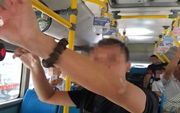 Gã đàn ông biến thái thủ dâm trên xe buýt giữa ban ngày