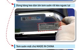 Điều tra: Thủ thuật xóa dấu vết 'made in China' của Asanzo