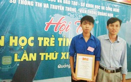 Học trò miền núi tạo website thi thử THPT quốc gia