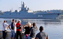 Tàu chiến Nga cập cảng Cuba, Mỹ theo dõi nhất cử nhất động
