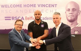 Trung vệ Kompany bất ngờ trở thành HLV Anderlecht