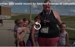 Người phụ nữ nặng 157kg lập kỷ lục thế giới trên đường chạy Marathon