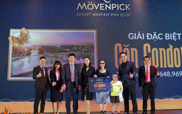 Tìm ra chủ nhân trúng giải căn Condotel Movenpick Resort Waverly Phú Quốc hơn 3 tỷ đồng