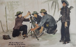 Xem ký họa 'Ký ức chiến trường' của liệt sĩ - họa sĩ Hà Xuân Phong
