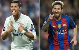 Ronaldo, Messi trong top 10 'đàn ông được ngưỡng mộ nhất'