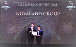 Novaland đoạt giải Best Developer Vietnam tại Dot Property Awards 2019