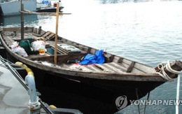 Ba người Triều Tiên chèo thuyền tới Hàn Quốc
