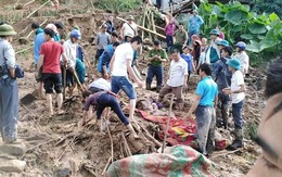 Mưa to gây lở đất ở Hà Giang làm 1 người chết, 3 người bị thương nặng