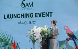 Thương hiệu Sam Natural chính thức ra mắt thị trường