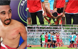 Video 'hành động côn đồ' cầu thủ Thái Lan ở Thai League 4