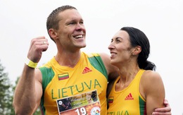 Cặp đôi Litva chiến thắng giải vô địch cõng vợ thế giới