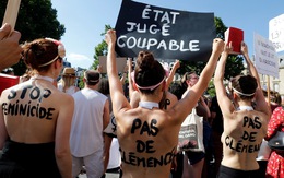 Phụ nữ Pháp biểu tình 'Ngừng giết hại phụ nữ'