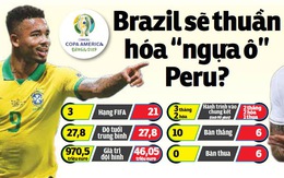 Brazil sẽ thuần hóa "ngựa ô" Peru?